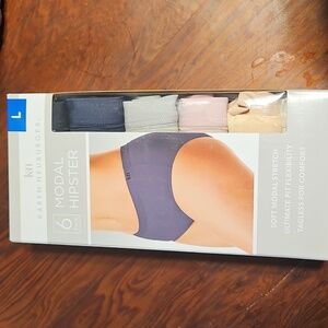 Karen Neuburger Womens Modal Hipster 6 Pack Size Large